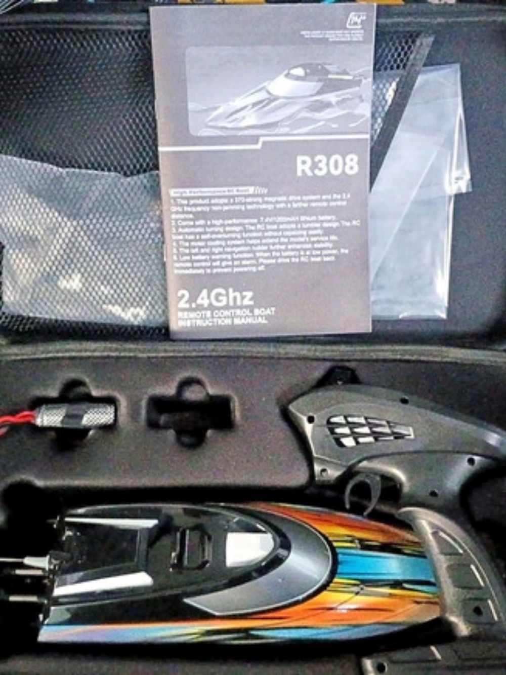 AlphaRev R308 High-Performance RC Boat
